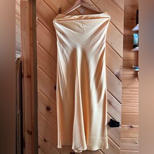 Aritzia Charmaine Yellow Dress